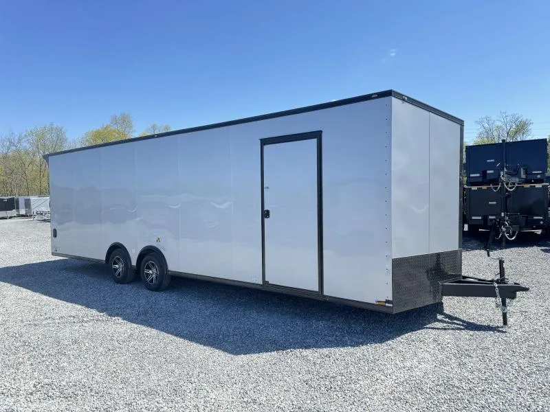 1-1 2024 Fast Cargo 8.5×28 Enclosed Car Hauler Trailer For Sale - Image 1