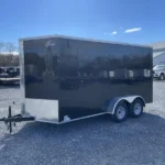 2024 Xtreme Cargo Black 7×14 Enclosed Trailer For Sale