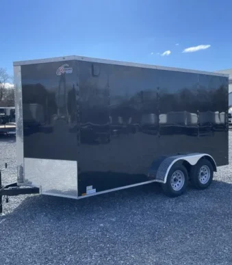 2024 Xtreme Cargo Black 7×14 Enclosed Trailer For Sale