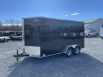 2024 Xtreme Cargo Black 7×14 Enclosed Trailer For Sale - Image 4