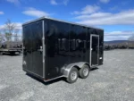 2024 Xtreme Cargo Black 7×14 Enclosed Trailer For Sale - Image 7