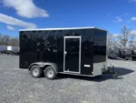 2024 Xtreme Cargo Black 7×14 Enclosed Trailer For Sale - Image 9