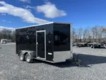 2024 Xtreme Cargo Black 7×14 Enclosed Trailer For Sale - Image 10