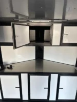 2024 Fast Cargo 8.5×28 Enclosed Charcoal Gray Blackout Trailer For Sale - Image 14