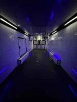 2024 Fast Cargo 8.5×28 Enclosed Charcoal Gray Blackout Trailer For Sale - Image 15