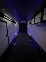 2024 Fast Cargo 8.5×28 Enclosed Charcoal Gray Blackout Trailer For Sale - Image 16