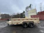 7×14 7TON Telescopic Dump Trailer with alum wheels - Image 9