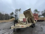 7×14 7TON Telescopic Dump Trailer with alum wheels - Image 11