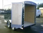 2025 Fast Cargo Black Tandem Axle 6×12 Cargo Trailer For Sale - Image 4