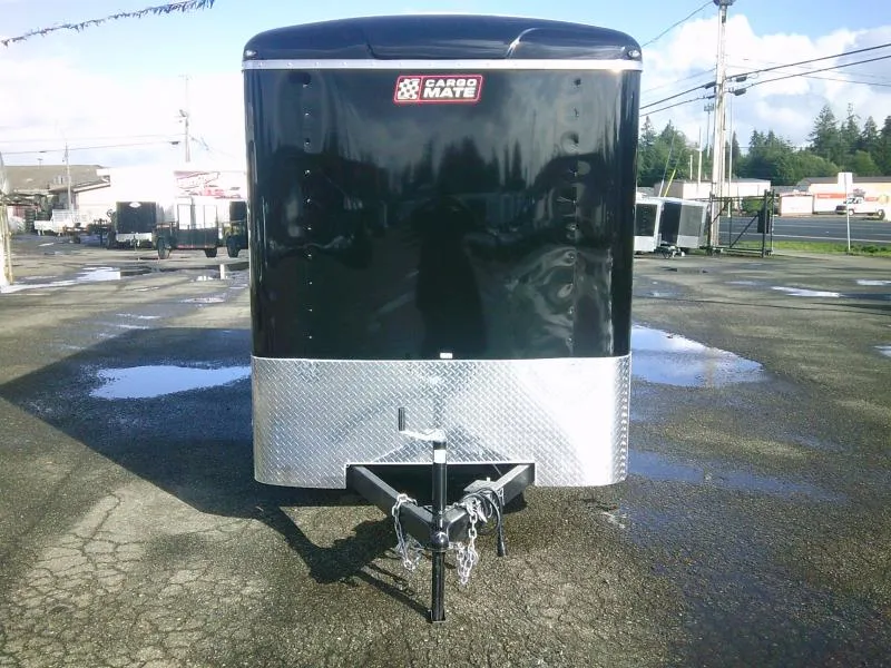 2025 Fast Cargo Black Tandem Axle 6×12 Cargo Trailer For Sale - Image 5