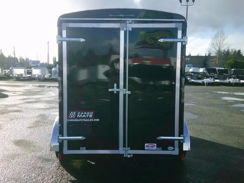 2025 Fast Cargo Black Tandem Axle 6×12 Cargo Trailer For Sale - Image 8