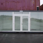 Glass Container, One Glass Wall