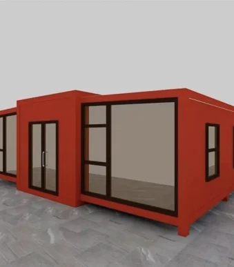Expandable Prefab Home 2 Bedroom Bath