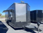 2024 Black 8.5×20 Concession Trailer For Sale - Image 19