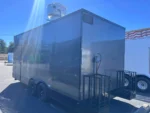 2024 Black 8.5×20 Concession Trailer For Sale - Image 17