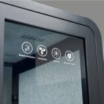 Solo Office Pod, Sound Pod, Mobile Office Pod Booth, SoundProof Booth for Office, Privacy pod, Mobile Roller with Desk, LED Light, Centrifugal Fans and AC... - Image 9