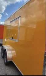 2024 Fast Cargo 7×14 Tandem Axle Concession Trailer For Sale - Image 2