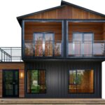 Barn Homes Flat Pack Double Story House - Foldable Tiny Home, 20ft & 40ft, Mobile & Modular