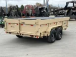 7×14 7TON Telescopic Dump Trailer with alum wheels - Image 18