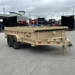 7×14 7TON Telescopic Dump Trailer with alum wheels - Image 19