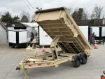 7×14 7TON Telescopic Dump Trailer with alum wheels - Image 20