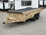 7×14 7TON Telescopic Dump Trailer with alum wheels - Image 21