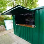 Container Pop Up 3×2 Meters Green Ral 6005 - Image 2