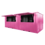 20 Foot Pink Container Bar – Ideal for Mobile Businesses & Outdoor Bars