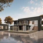 Modern Container Villa Prefab Modular House with Keystructure Frame Welded for Living and Working - Image 2