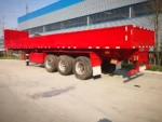 3 Axles 40 Foot Container Tray Cargo Semi Trailer with Side Cover - Image 5