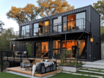 Modern Modified Shipping Container Villa with Sandwich Panel and Steel for Outdoor Garden Use in Hotels and Resorts - Image 4