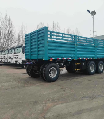 Tipper Tipping Dump Fence Full Trailer