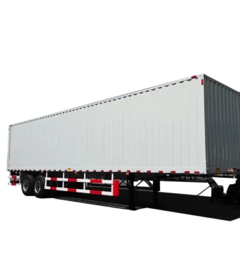 Three-Axle Cargo Box Semi Trailer