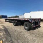 45ft Semi Trailer – 3 Axle Low Flatbed Container Semi Trailer - Image 4