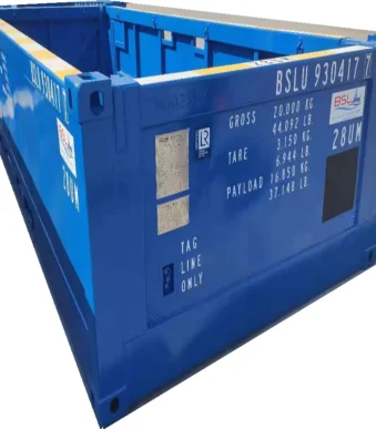 20ft Half-height Offshore Open Top Container