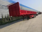 3 Axles 40 Foot Container Tray Cargo Semi Trailer with Side Cover - Image 6
