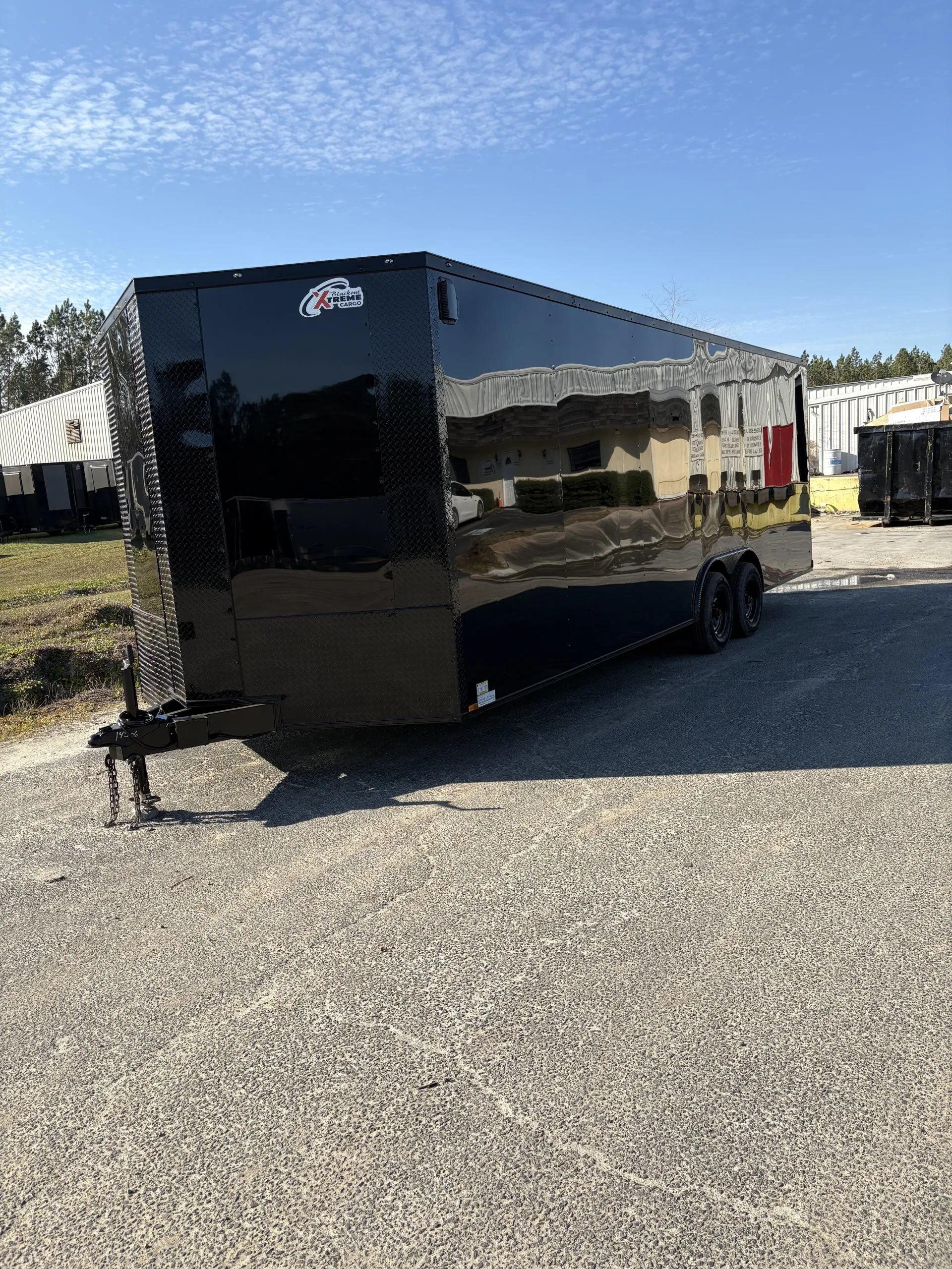 IMG_5562-scaled-1 2024 Xtreme Cargo 8.5×24 Black Enclosed Car Hauler Trailer For Sale - Image 1