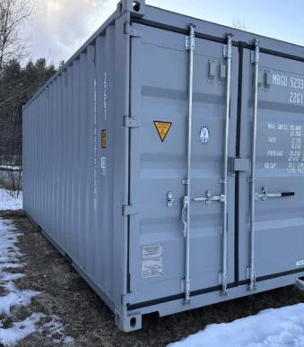 20ft New Storage Container with Bamboo Flooring