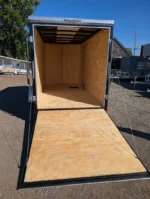 Fast Cargo 6×12 Tandem Axle Blackout Enclosed Trailer For Sale - Image 2