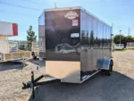 Fast Cargo 6×12 Tandem Axle Blackout Enclosed Trailer For Sale - Image 4