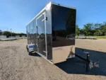 Fast Cargo 6×12 Tandem Axle Blackout Enclosed Trailer For Sale - Image 6
