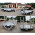 3500kg Aluminum ATV Trailer Excavator - Image 2