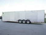 New 8.5×30 Enclosed Car Hauler Trailer For Sale - Image 16