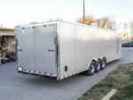 New 8.5×30 Enclosed Car Hauler Trailer For Sale - Image 4