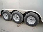 New 8.5×30 Enclosed Car Hauler Trailer For Sale - Image 19