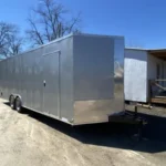 In Stock New 24 Foot Enclosed Car Hauler Trailers For Sale