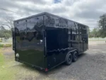 2024 Xtreme Cargo Black 8.5×20 Toy Hauler | Custom Blackout Trailer - Image 4