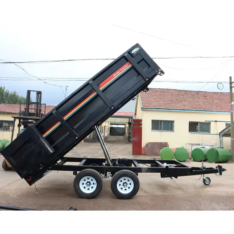 main_imageH16e9ae5820874b12a503150570a0a0306 Heavy Duty Hydraulic Tipper Dump Trailer - Image 1