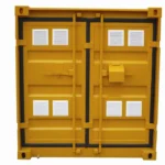 10′ hazardous waste container
