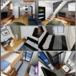 Frosty Modern 2 Story With 2 Bedrooms One Bathroom Wooden/ Stucco Tiny Home - Image 3